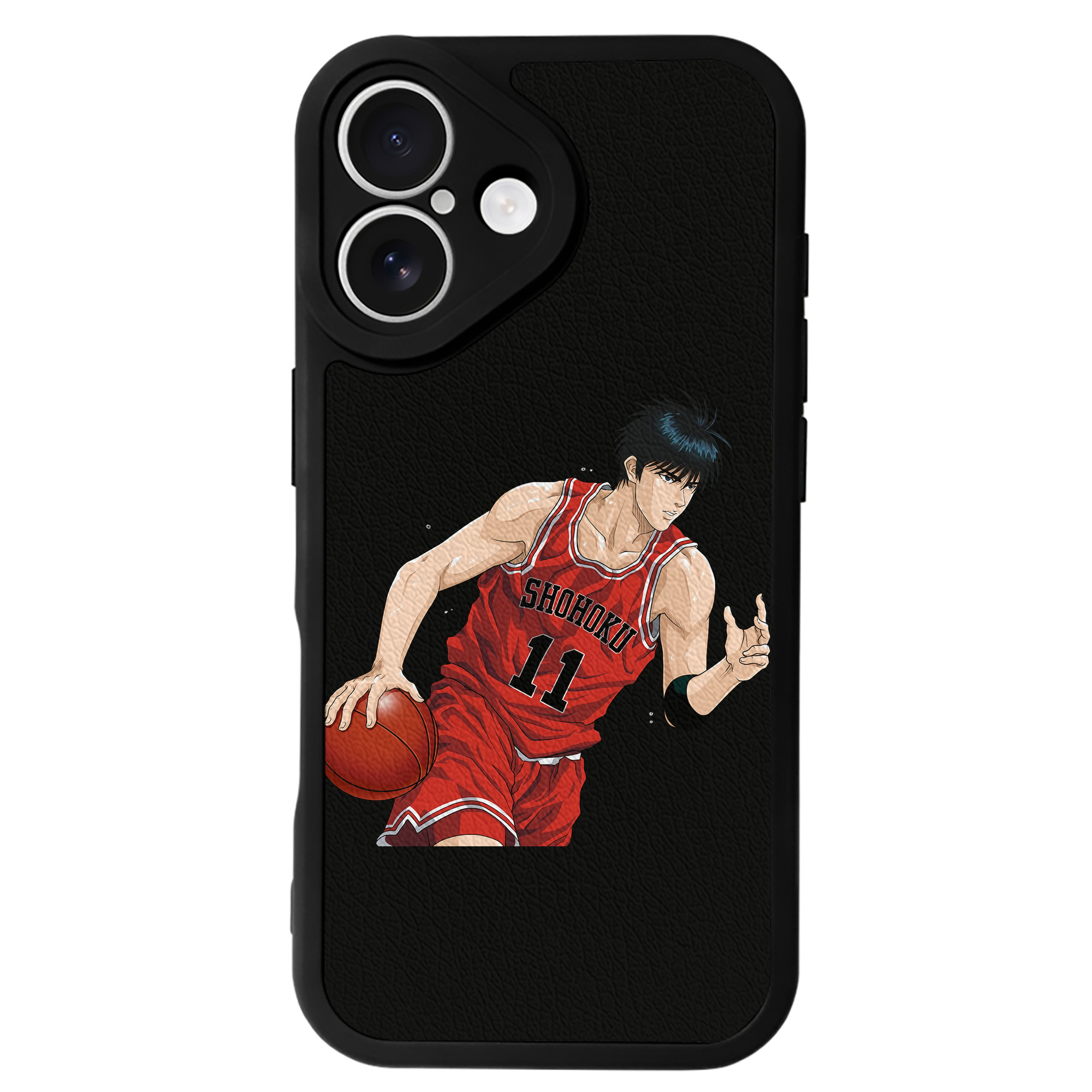 （画像用） SLAM DUNK／スラムダンク 【iPhone 16シリーズ対応】シリコンスマホケース（レザー調） 材質：シリコン
